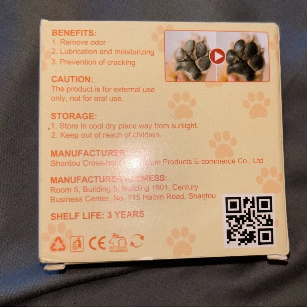 Paw Balm for Pets - Brand New
